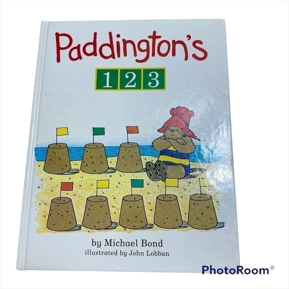 Paddington’s 123 Hardcover Book Children’s Michael Bond Bear